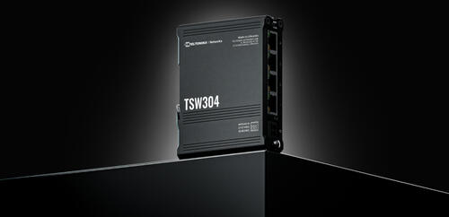 Teltonika TSW304 Netzwerk-Switch Gigabit Ethernet (10/100/1000) Power over Ethernet (PoE) Schwarz