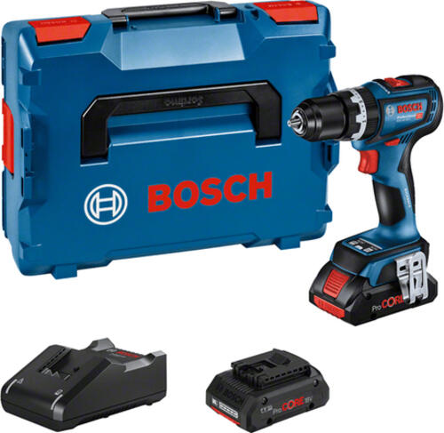 Bosch GSB 18V-90 C 2100 RPM Schwarz, Blau