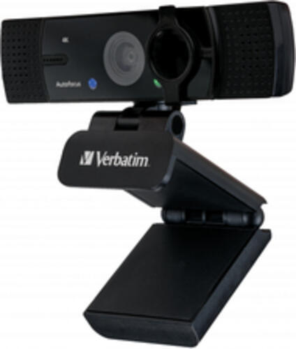 Verbatim 49580 Webcam 3840 x 2160 Pixel USB 2.0 Schwarz