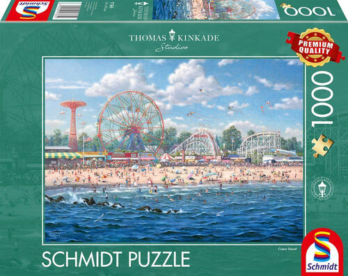 Schmidt Spiele Thomas Kinkade Studios: Coney Island Puzzlespiel 1000 Stück(e) Landschaft