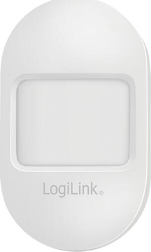 LogiLink SH0113 Bewegungsmelder Passiver Infrarot-Sensor (PIR) Kabellos Wand Weiß