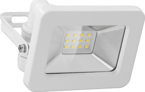 Goobay LED-Außenstrahler, 10 W mit 850 lm, neutralweißem Licht (4000 K) und M16-Kabelverschraubung,