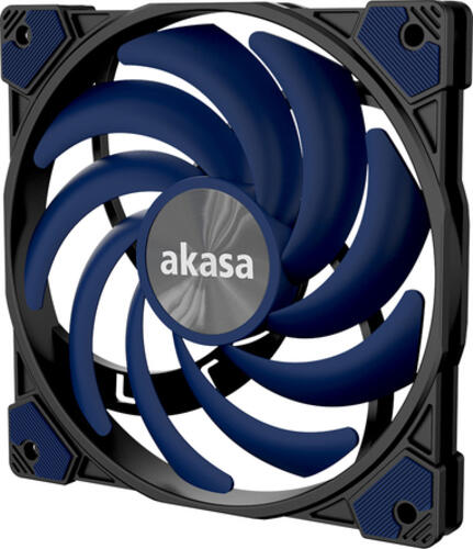 Akasa Alucia XS12 Kühlkörper/Radiator Schwarz, Blau 1 Stück(e)