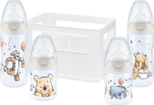 NUK Disney Winnie Puuh First Choice Babyflasche 150 ml Transparent 300 ml Polypropylen (PP)