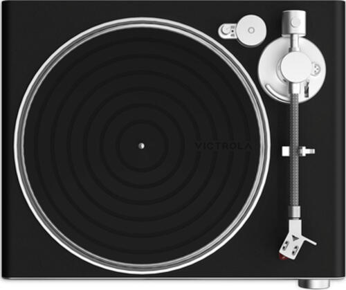 Victrola Stream Carbon Audio-Plattenspieler mit Riemenantrieb Schwarz, Silber
