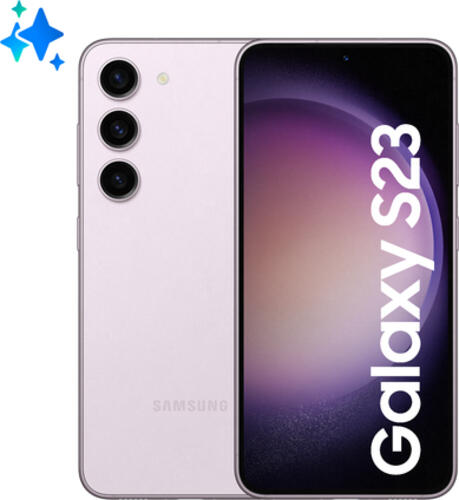 Samsung Galaxy S23 SM-S911B 15,5 cm (6.1) Dual-SIM Android 13 5G USB Typ-C 8 GB 128 GB 3900 mAh Lavendel