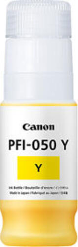 Canon PFI-050 Y Druckerpatrone 1 Stück(e) Original Gelb