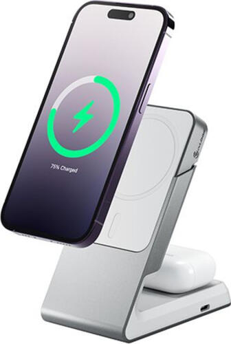 ALOGIC MSCDDWH Ladegerät für Mobilgeräte Kopfhörer, Smartphone Weiß USB Kabelloses Aufladen Schnellladung Drinnen