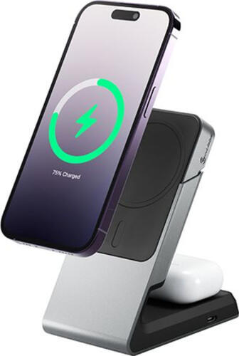 ALOGIC MSCDD Ladegerät für Mobilgeräte Kopfhörer, Smartphone Schwarz USB Kabelloses Aufladen Schnellladung Drinnen