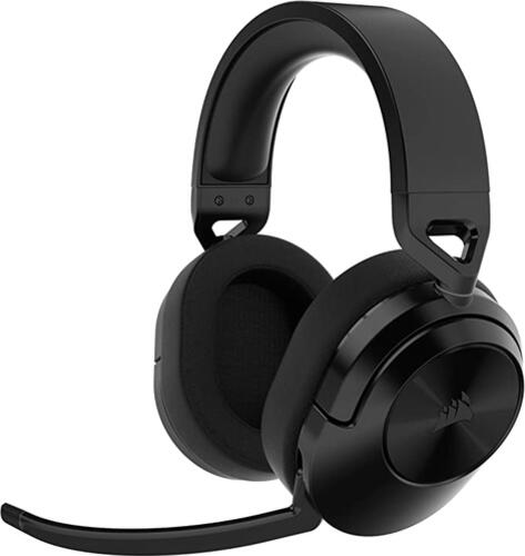 Corsair HS55 WIRELESS Kopfhörer Kabellos Kopfband Gaming Bluetooth Schwarz, Karbon