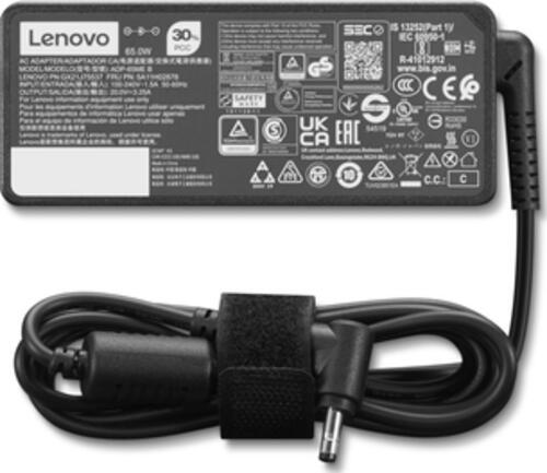 Lenovo 4X21K07722 Netzteil & Spannungsumwandler Drinnen 65 W Schwarz