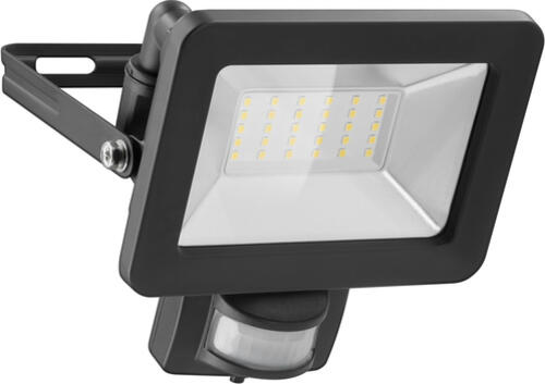 Goobay LED-Außenstrahler, 30 W, mit Bewegungsmelder mit 2550 lm, neutralweißem Licht (4000 K), PIR-Sensor