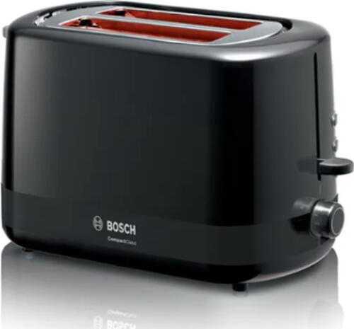Bosch TAT3A113 Toaster 7 2 Scheibe(n) 800 W Schwarz