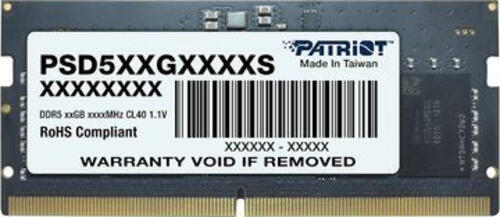 Patriot Memory Signature PSD58G560041S Speichermodul 8 GB 1 x 8 GB DDR5 5600 MHz