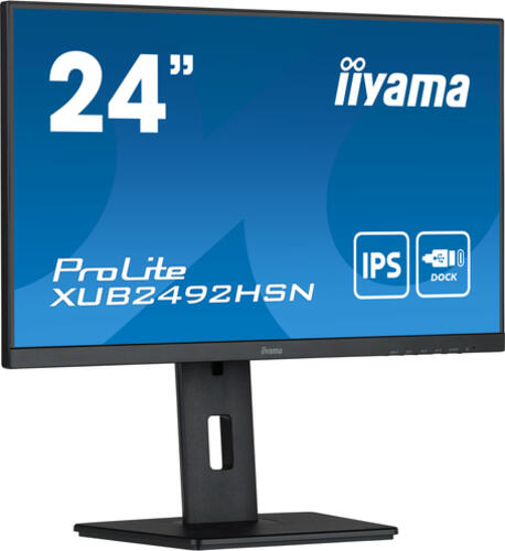 iiyama ProLite XUB2492HSN-B5 LED display 61 cm (24) 1920 x 1080 Pixel Full HD Schwarz