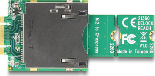 DeLOCK 21360 Schnittstellenkarte/Adapter Eingebaut CFexpress B, CF