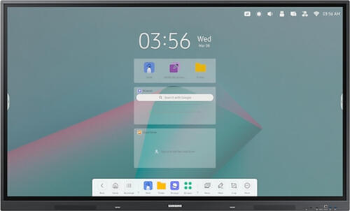 Samsung WA75C Interaktives Whiteboard 190,5 cm (75) 3840 x 2160 Pixel Touchscreen Schwarz