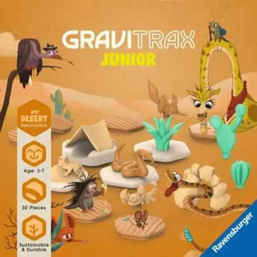 Ravensburger GraviTrax Junior Extension Desert Spielzeug-Murmelbahn