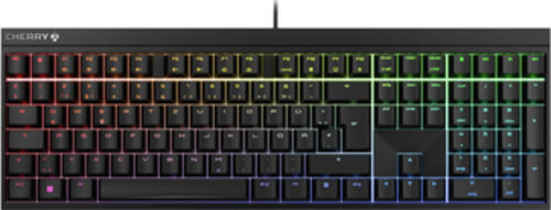 CHERRY MX 2.0S RGB Tastatur USB QWERTZ Deutsch Schwarz