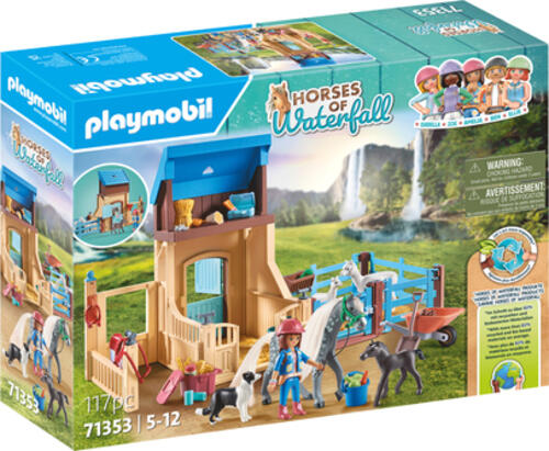 Playmobil Horses of Waterfall Amelia & Whisper mit Pferdebox