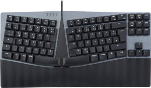 Perixx PERIBOARD-335 Tastatur USB Deutsch Schwarz
