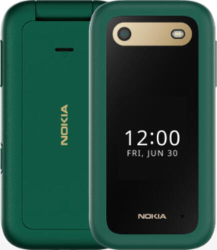 Nokia 2660 Flip 7,11 cm (2.8) 123 g Grün Funktionstelefon