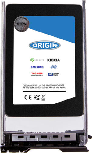 Origin Storage CPQ-7680ESASRI-S12 Internes Solid State Drive 2.5 7,68 TB SAS 3D eMLC