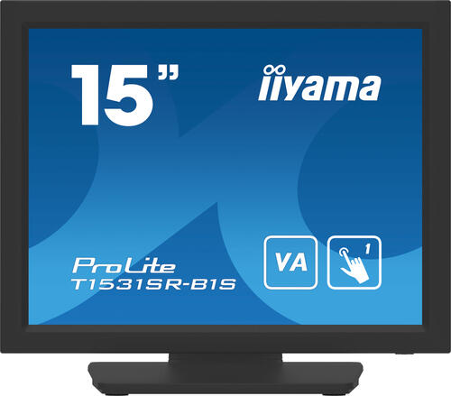 iiyama T1531SR-B1S POS-Monitor 38,1 cm (15) 1024 x 768 Pixel XGA Touchscreen
