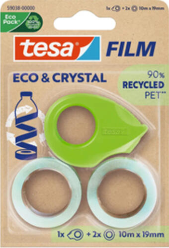 TESA Eco & Crystal Für die Nutzung im Innenbereich geeignet Für die Nutzung im Außenbereich geeignet 10 m Polystyrol (PS) Transparent