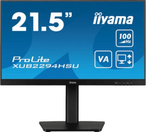 iiyama ProLite XUB2294HSU-B6 Computerbildschirm 54,6 cm (21.5) 1920 x 1080 Pixel Full HD LCD Schwarz