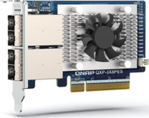 QNAP QXP-3X8PES Netzwerkkarte Eingebaut 64000 Mbit/s