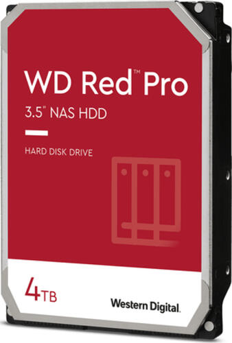 4.0 TB HDD Western Digital WD Red Pro-Festplatte, geeignet für Dauerbetrieb