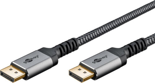 Goobay 65270 DisplayPort-Kabel 3 m HDMI Grau
