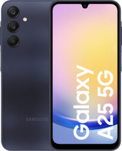 Samsung Galaxy A25 5G SM-A256B 16,5 cm (6.5) Dual-SIM Android 14 USB Typ-C 256 GB 5000 mAh Schwarz, Blau