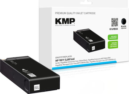 KMP HP 981Y Black Druckerpatrone 1 Stück(e) Kompatibel Schwarz