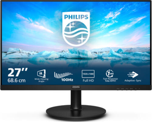 Philips V Line 271V8LAB/00 Computerbildschirm 68,6 cm (27) 1920 x 1080 Pixel Full HD LCD Schwarz