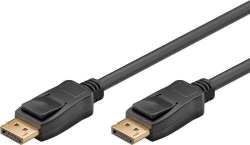 Goobay 65809 DisplayPort-Kabel 2 m Schwarz