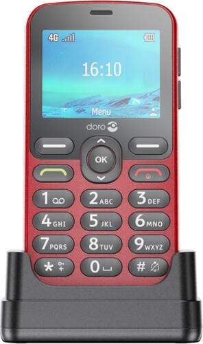 Doro 1880 113,7 g Rot Einsteigertelefon
