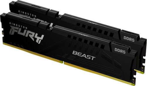 Kingston Technology FURY Beast 64 GB 6000 MT/s DDR5 CL30 DIMM (Kit of 2) Black XMP