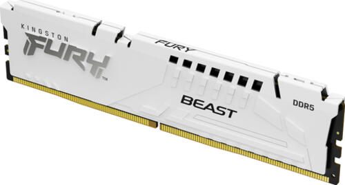 Kingston Technology FURY Beast 32 GB 6000 MT/s DDR5 CL30 DIMM White XMP