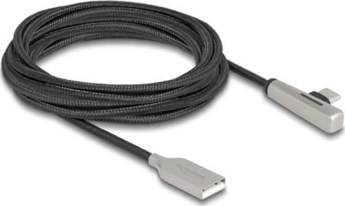 DeLOCK 80768 USB Kabel 3 m USB 2.0 USB A USB C Schwarz, Silber