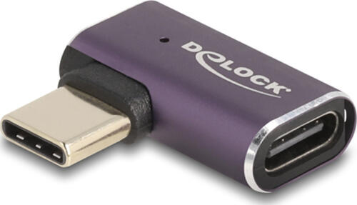 DELOCK USB Adapter 40 Gbps USB Type-C St. zu Bu. 8K 60 Hz