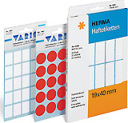 HERMA Multi-purpose labels  19mm luminous red 100 pcs. selbstklebendes Etikett