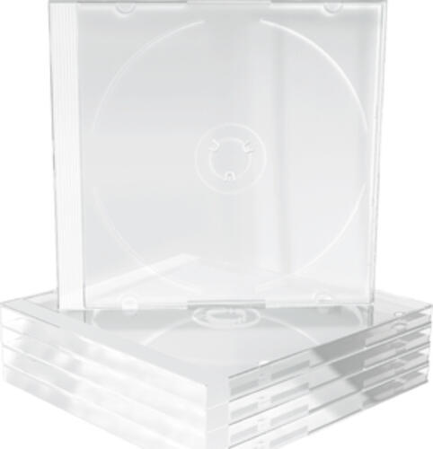 MediaRange BOX24 CD-Hülle Schmuckschatulle 1 Disks Transparent