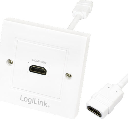 LogiLink AH0014 HDMI-Kabel HDMI Typ A (Standard) Weiß