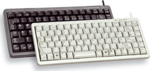CHERRY Compact keyboard, Combo (USB + PS/2) Tastatur USB + PS/2 QWERTY Grau