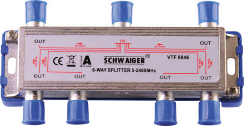 Schwaiger VTF8846 241 Kabelsplitter Edelstahl