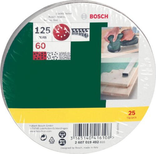 Bosch 2 607 019 492 Schleifmaschinenzubehör 25 Stück(e)