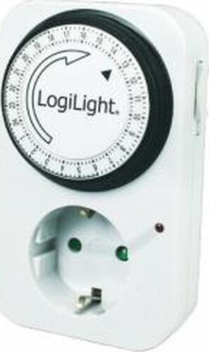 LogiLink ET0001 Netzstecker-Adapter Typ F Weiß