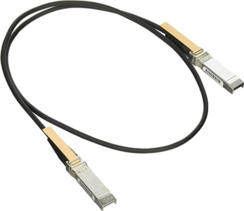 Cisco 10GBASE-CU SFP+ Cable 1 Meter InfiniBand/fibre optic cable 1 m SFP+ Schwarz